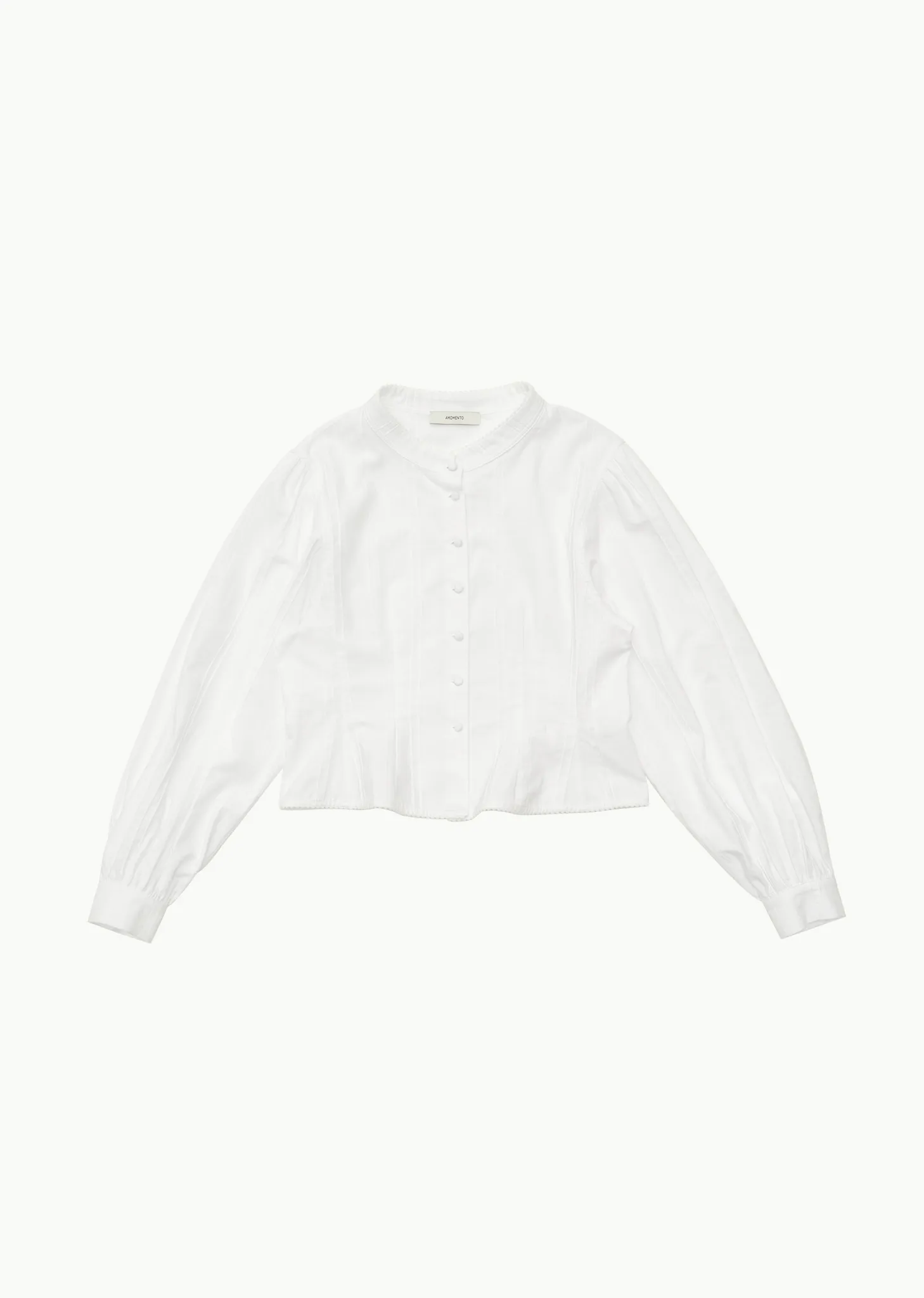 AMOMENTO  |Street Style Plain Shirts & Blouses