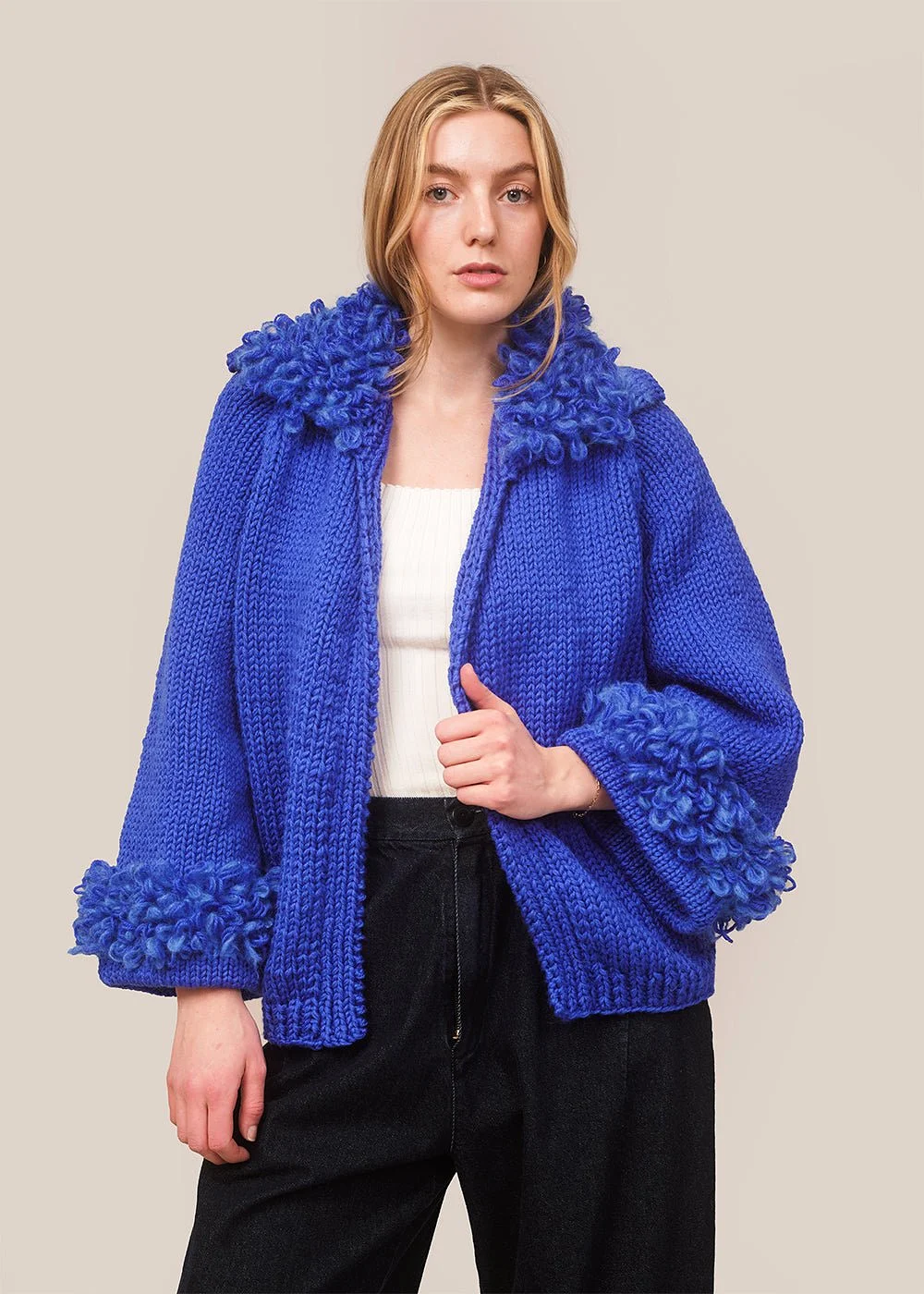 Blue Fleur Jacket