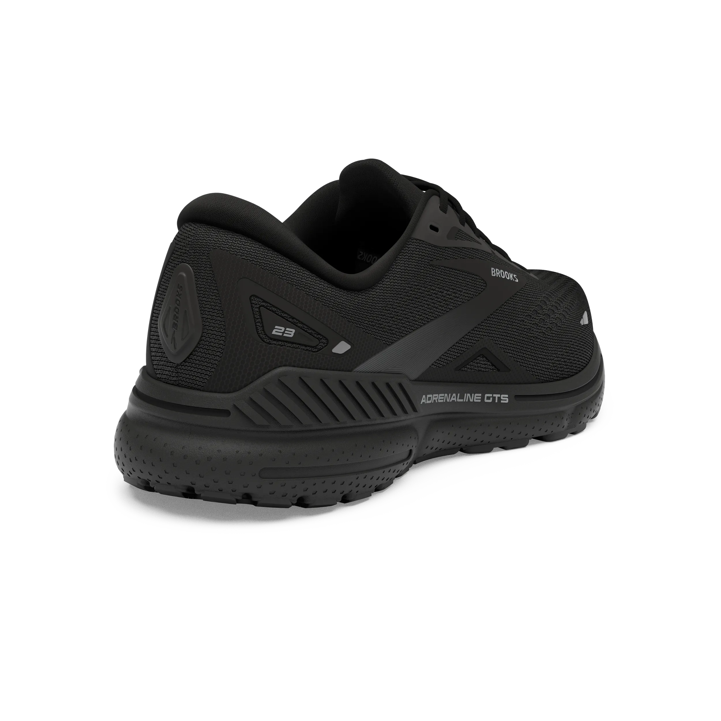 Brooks Adrenaline GTS 23 (4E Width) - Black/Black/Ebony (Mens)