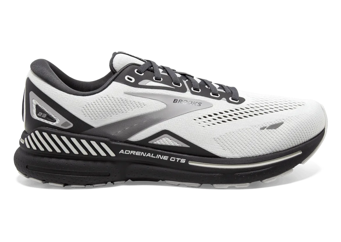 Brooks Adrenaline GTS 23 (4E Width) - Oyster/Ebony/Alloy (Mens)