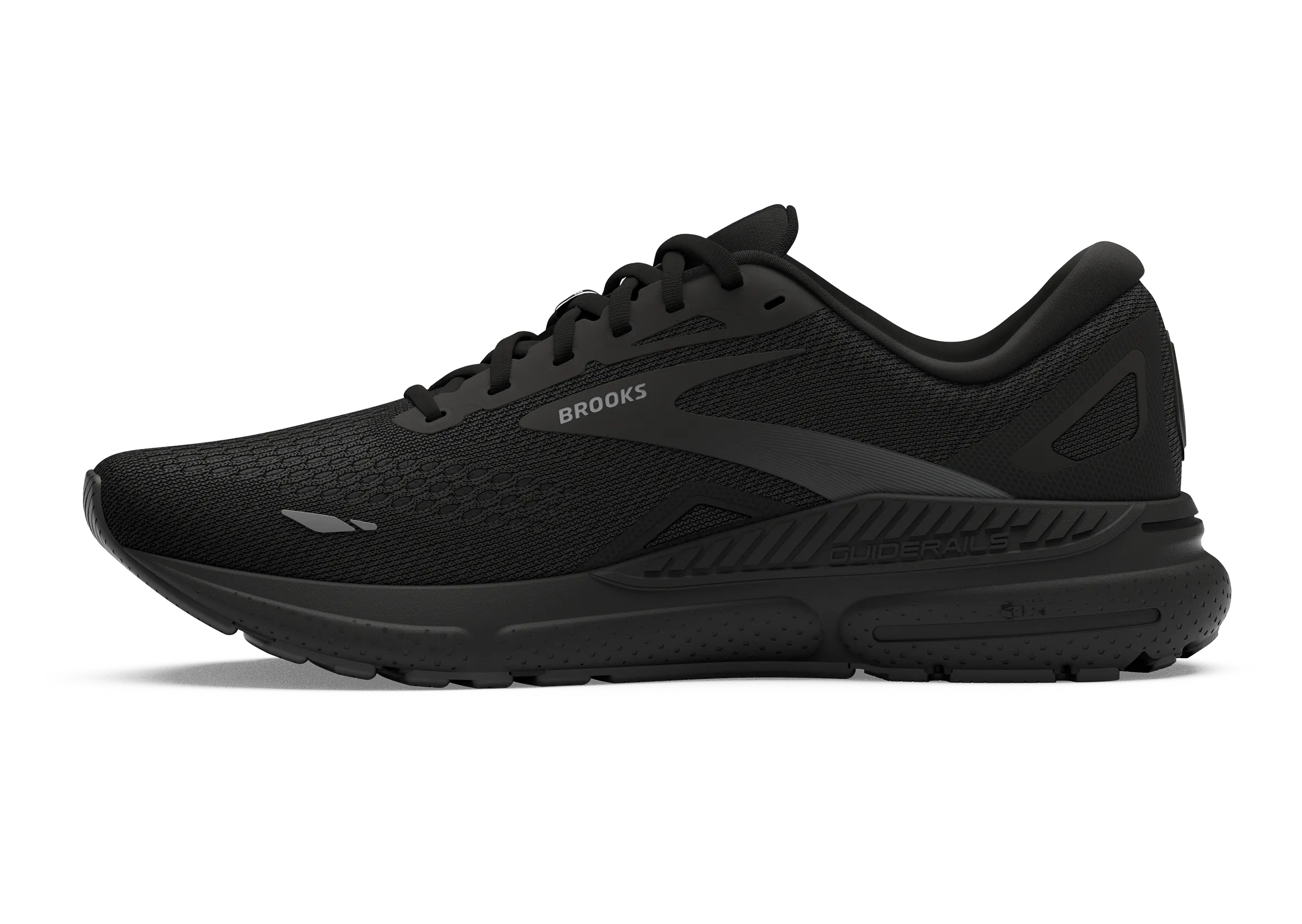 Brooks Adrenaline GTS 23 (D Width) - Black/Black/Ebony (Womens)