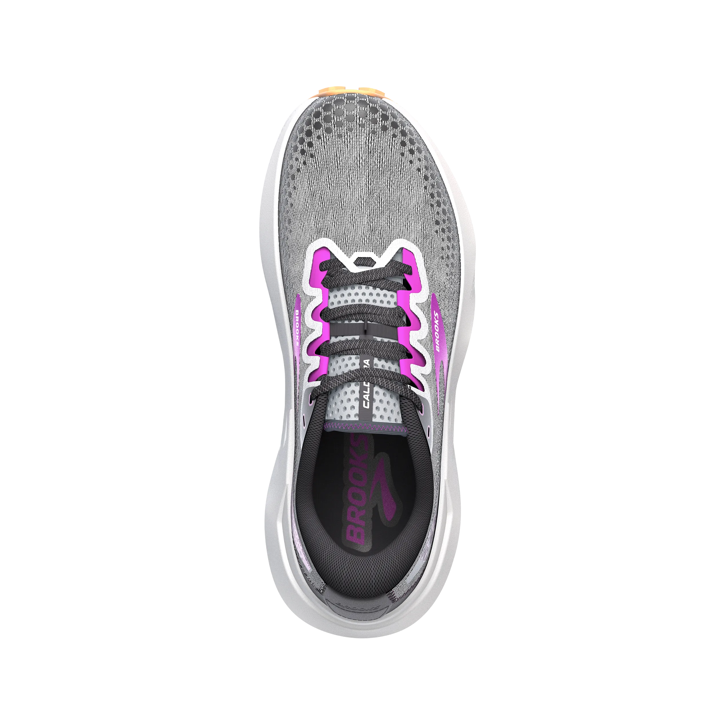 Brooks Caldera 6 (B Width) - Oyster/Blackened Pearl/Purple (Womens)