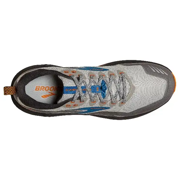 Brooks Cascadia 16 (2E Width) - Oyster Mushroom/Orange (Mens)