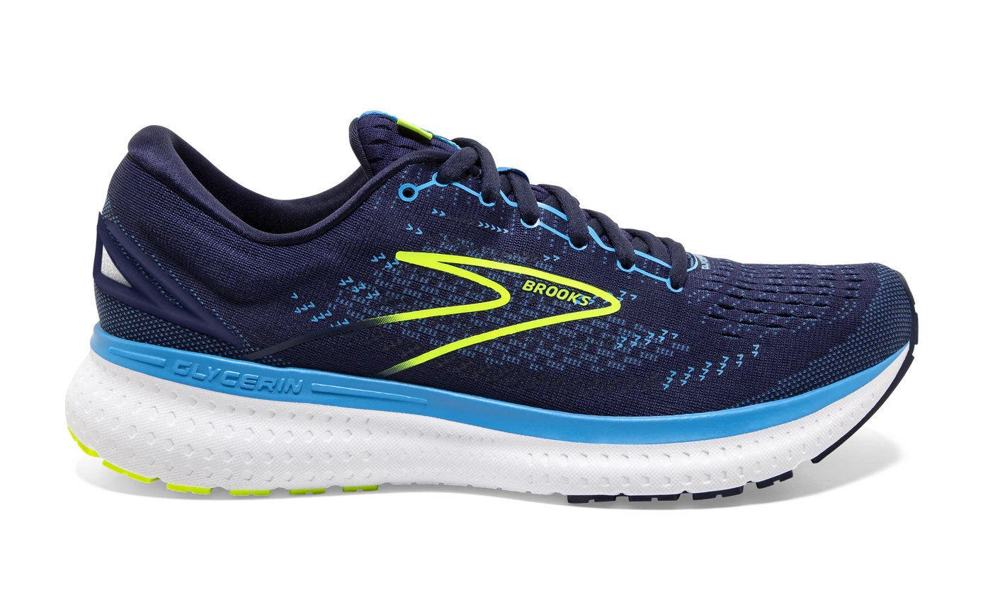 Brooks Glycerin 19 Mens Running Shoe Navy/Blue/Nightlife