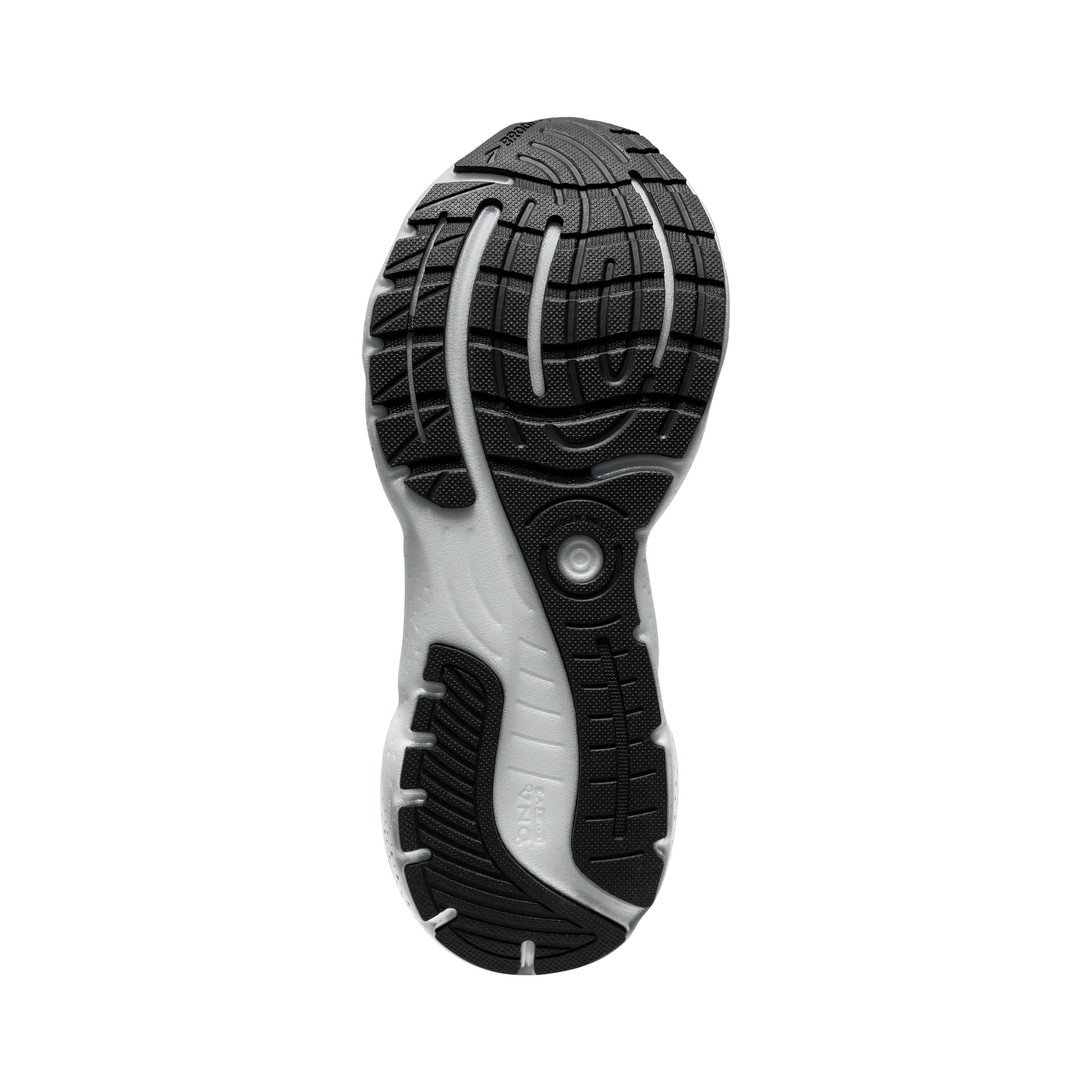 Brooks Glycerin 20 (D Width) - Black/White/Alloy (Womens)