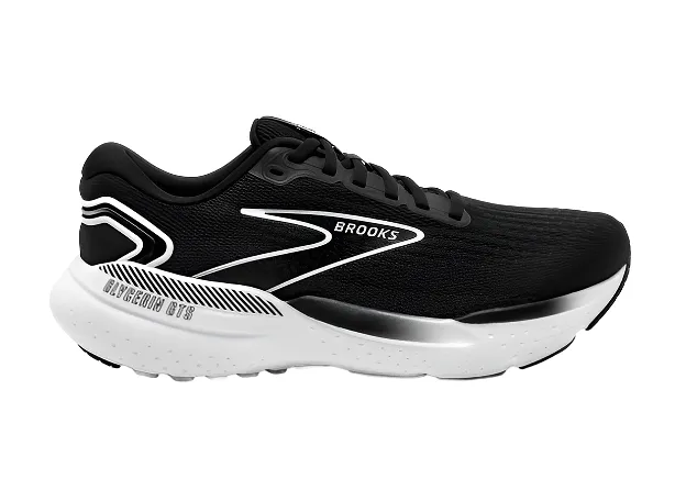 Brooks Glycerin GTS 21 (2E Width) - Black/Grey/White (Mens)