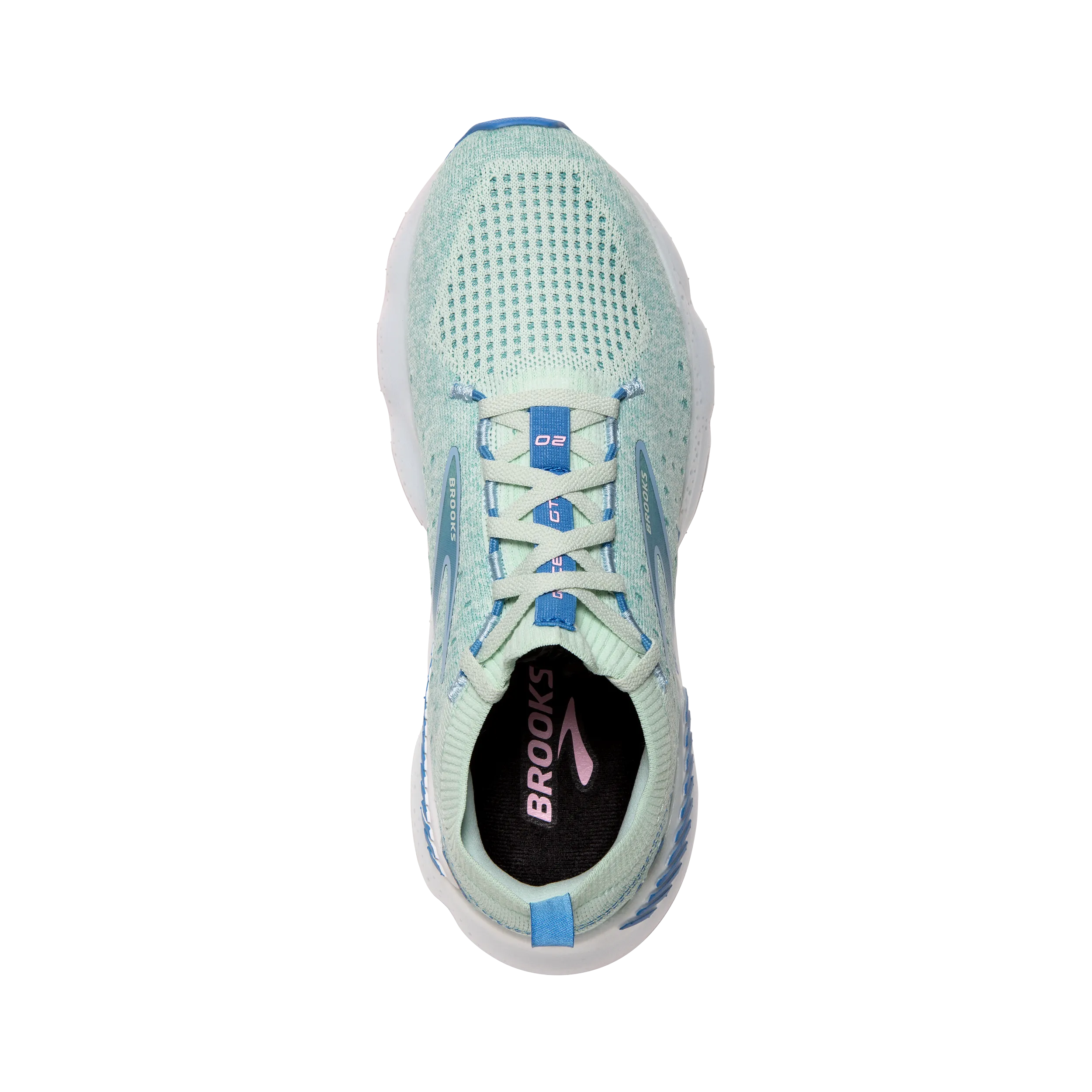 Brooks Glycerin StealthFit GTS 20 (B Width) - Blue Glass/Marina (Womens)