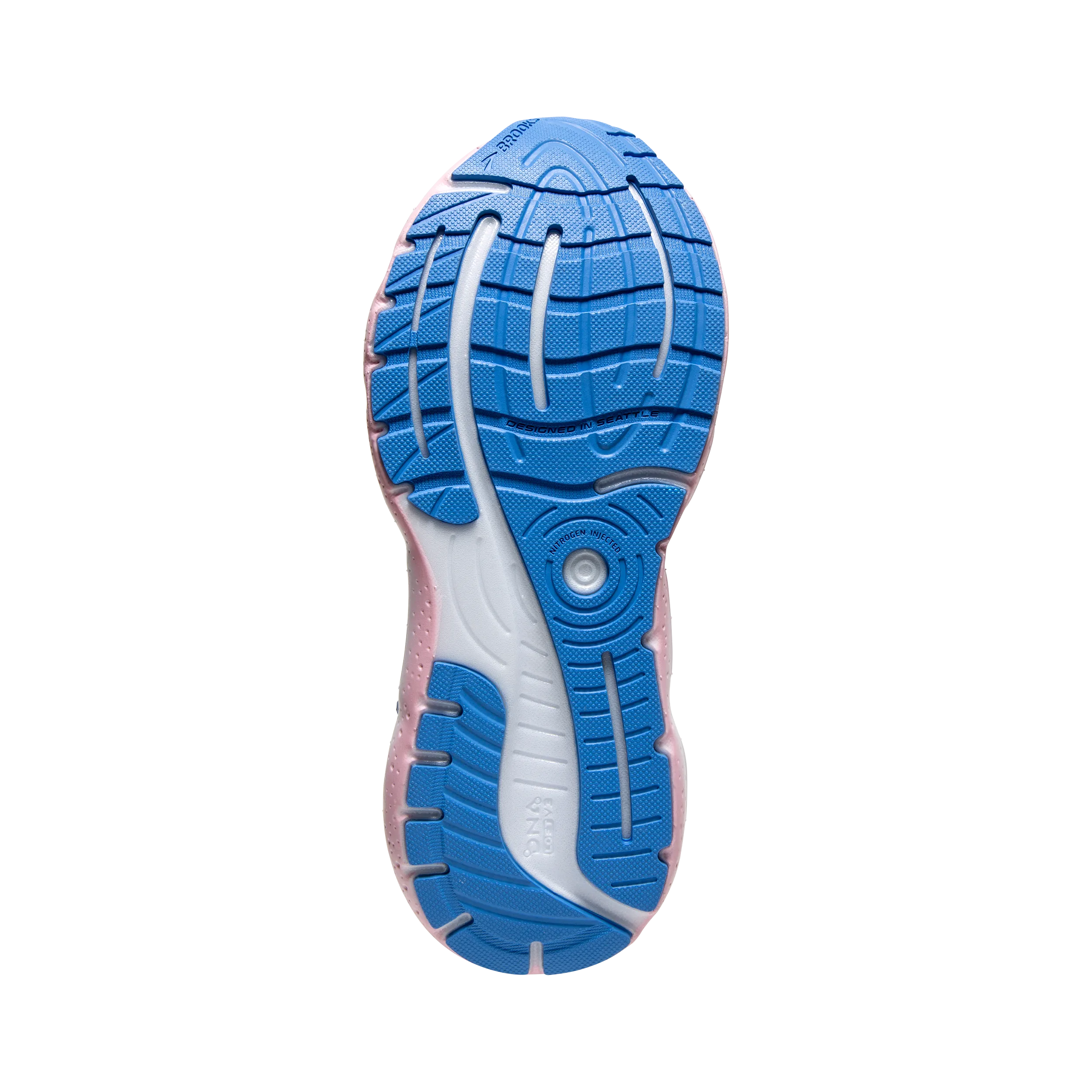 Brooks Glycerin StealthFit GTS 20 (B Width) - Blue Glass/Marina (Womens)