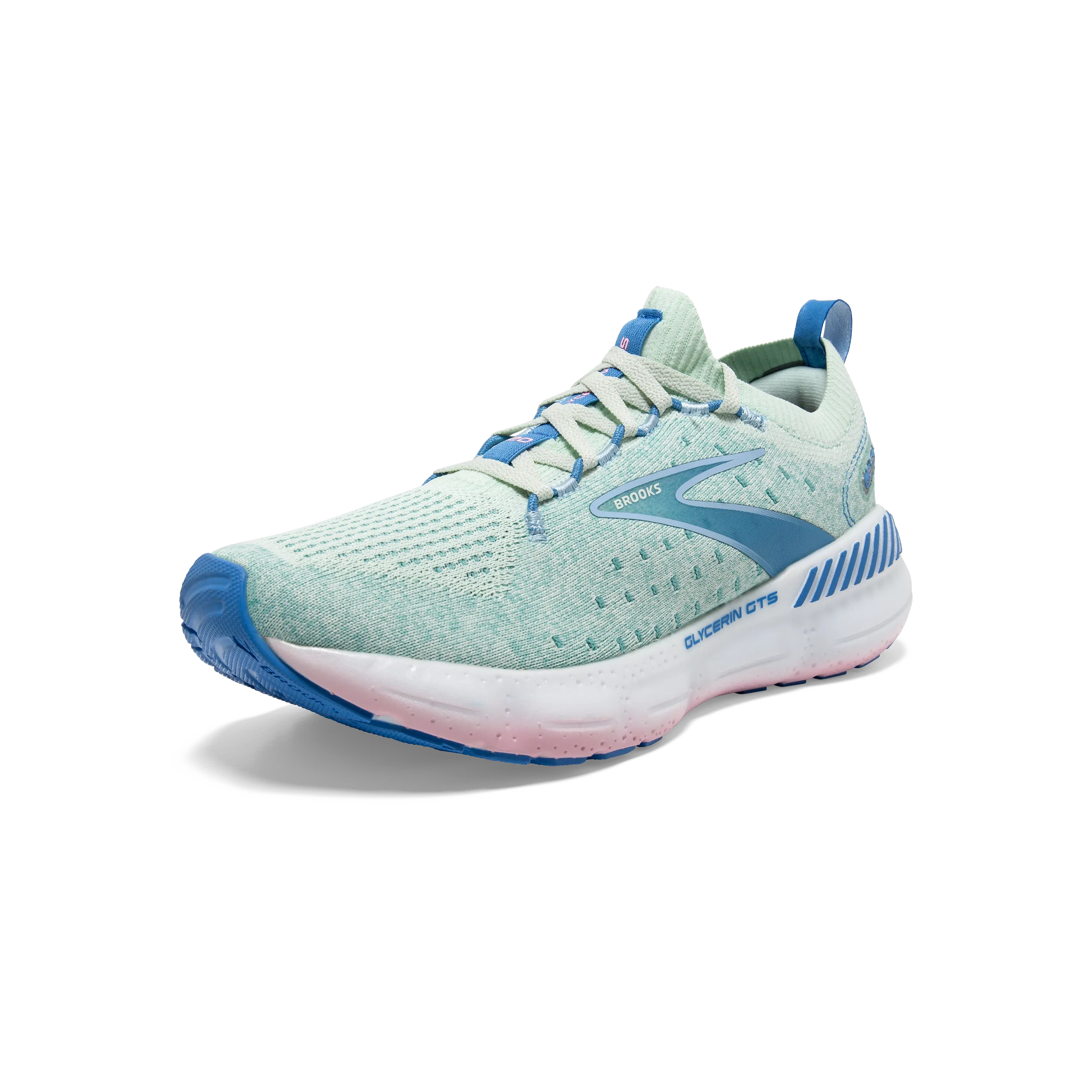 Brooks Glycerin StealthFit GTS 20 (B Width) - Blue Glass/Marina (Womens)