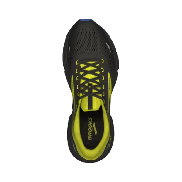 Brooks Men's Ghost 15 Black/Nightlife/Blue