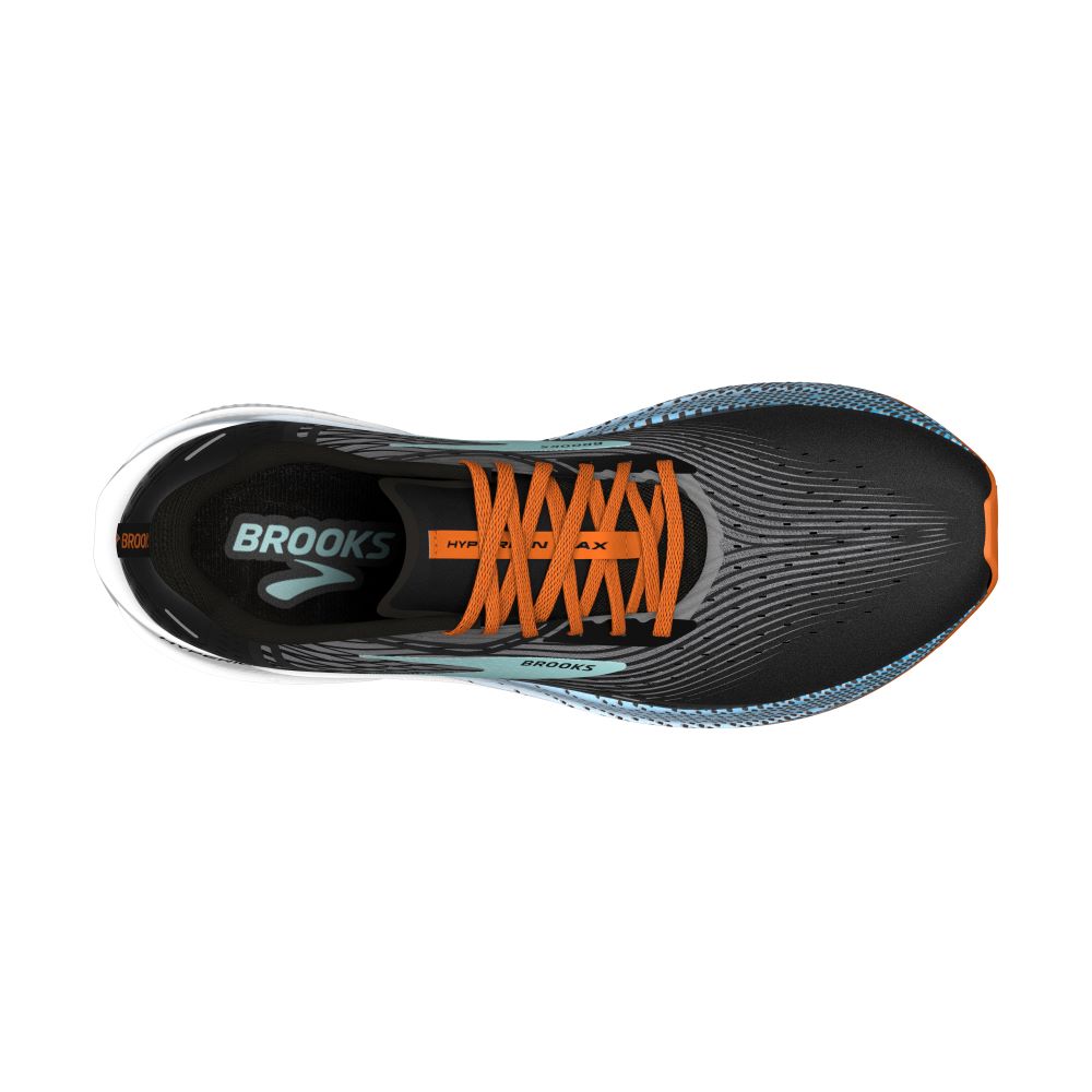 'Brooks' Men's Hyperion Max - Black / Grey / Orange Clown Fish