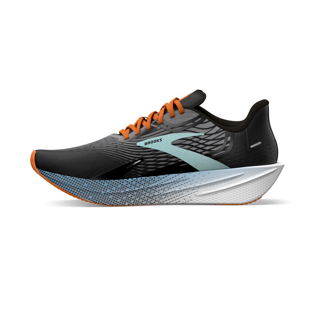 'Brooks' Men's Hyperion Max - Black / Grey / Orange Clown Fish