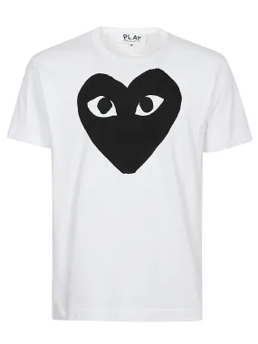 Comme Des Garcons T Shirts And Polos White