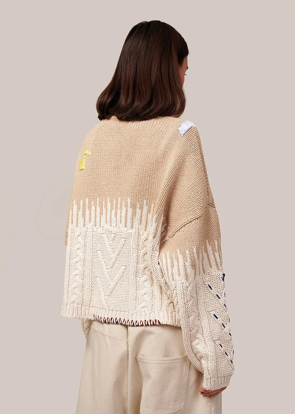 Cotton Embroidered Cardigan