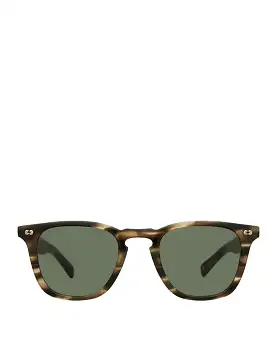 Garrett Leight Brooks X Sunglasses Kodiak Tortoise / Pure G15