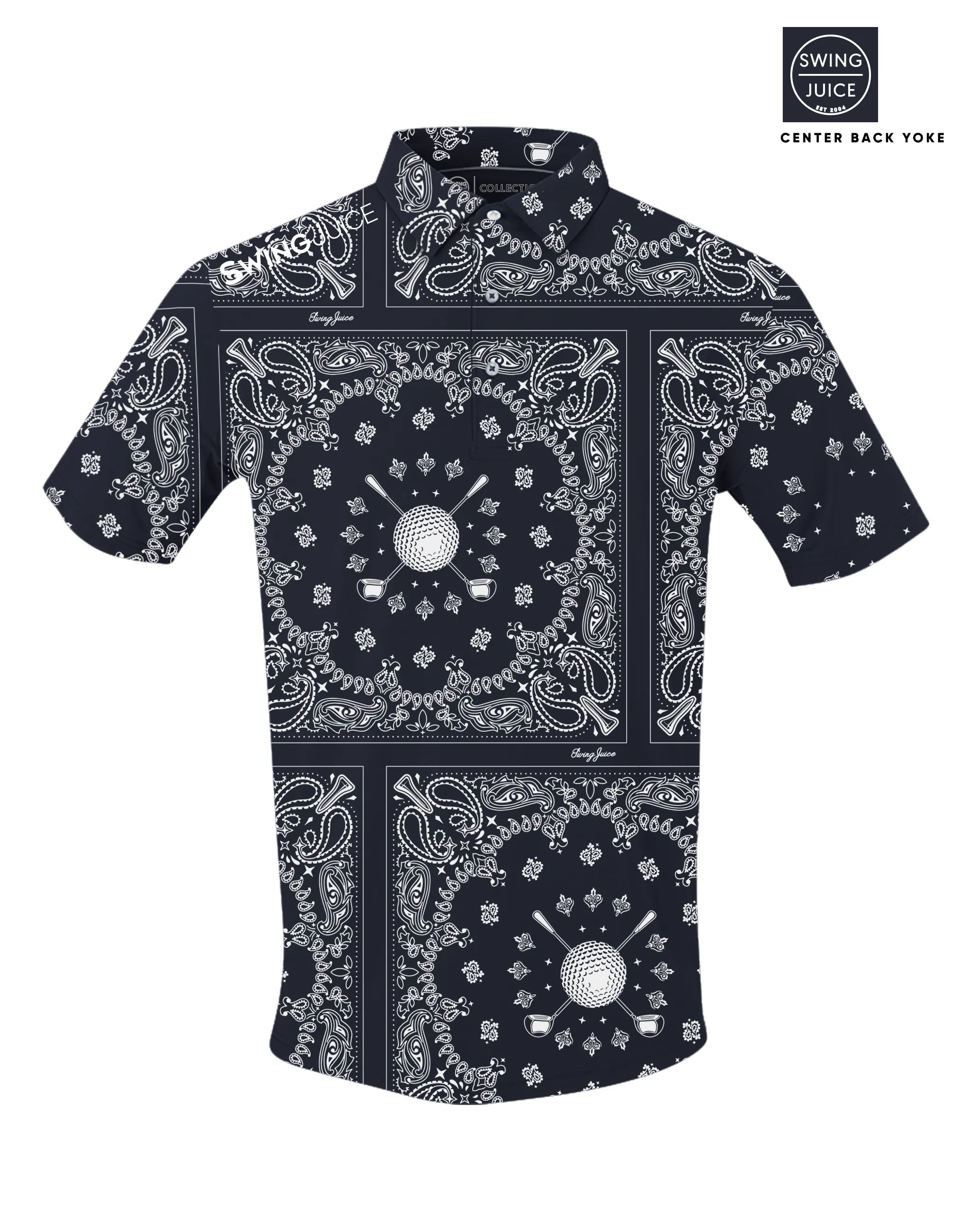 Golf Bandana Men's Polo