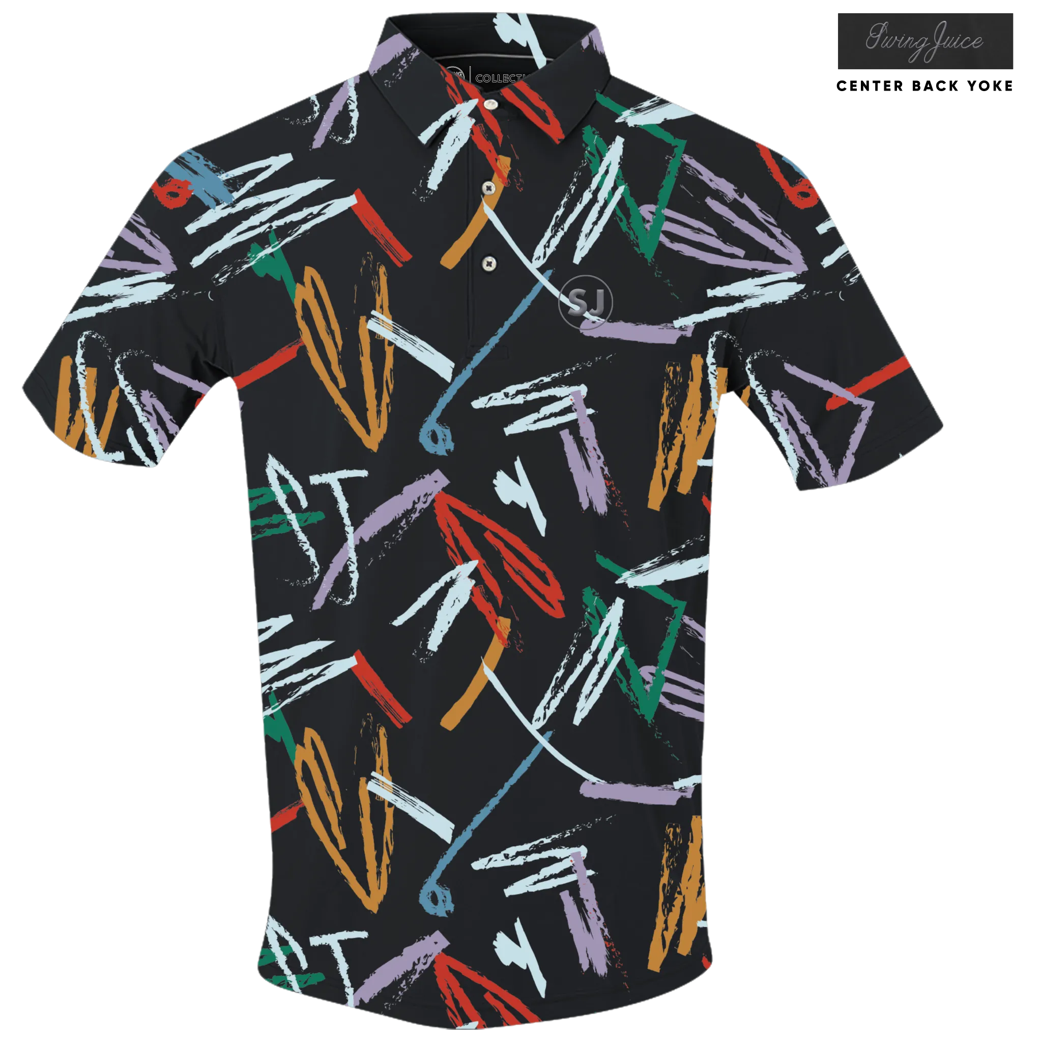 Golf Strokes Men's Polo