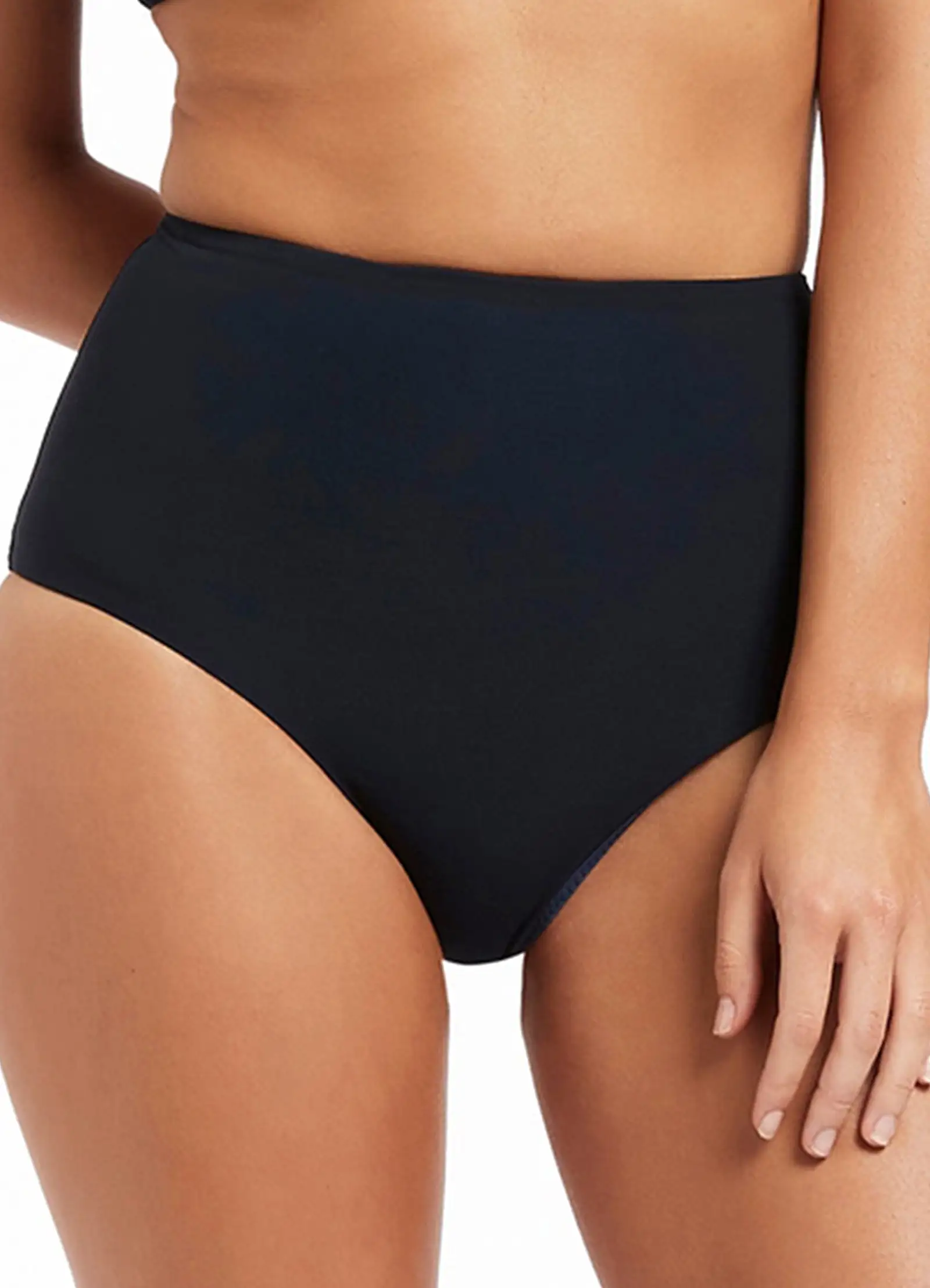 Jetset High Waisted Bikini Bottom - Deep Navy