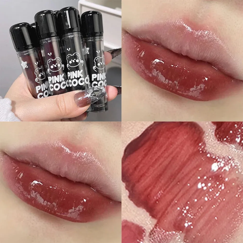 Juice Black Lip Gloss Mirror Glass Water Light Clear Lip