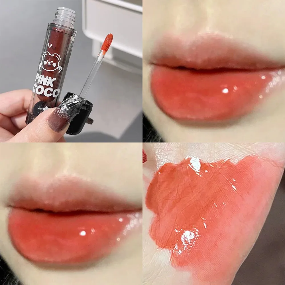 Juice Black Lip Gloss Mirror Glass Water Light Clear Lip