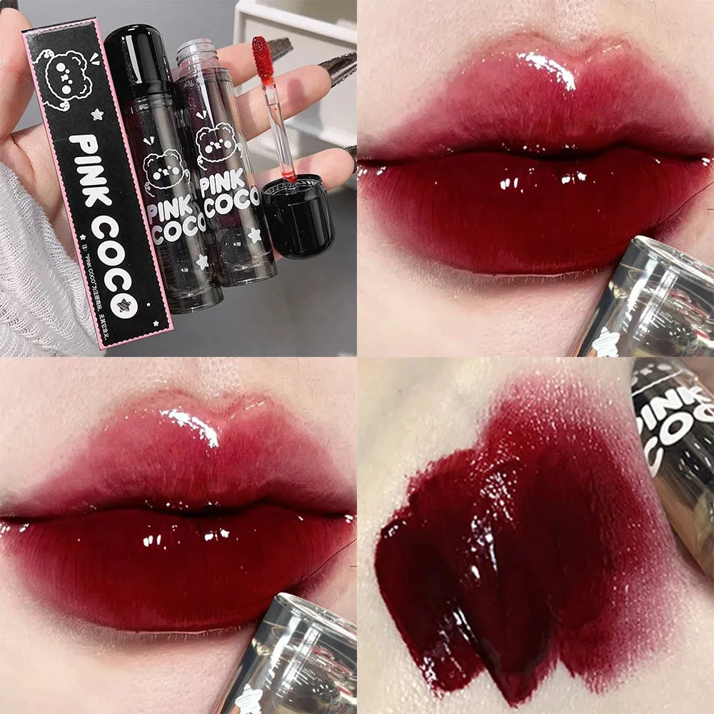 Juice Black Lip Gloss Mirror Glass Water Light Clear Lip