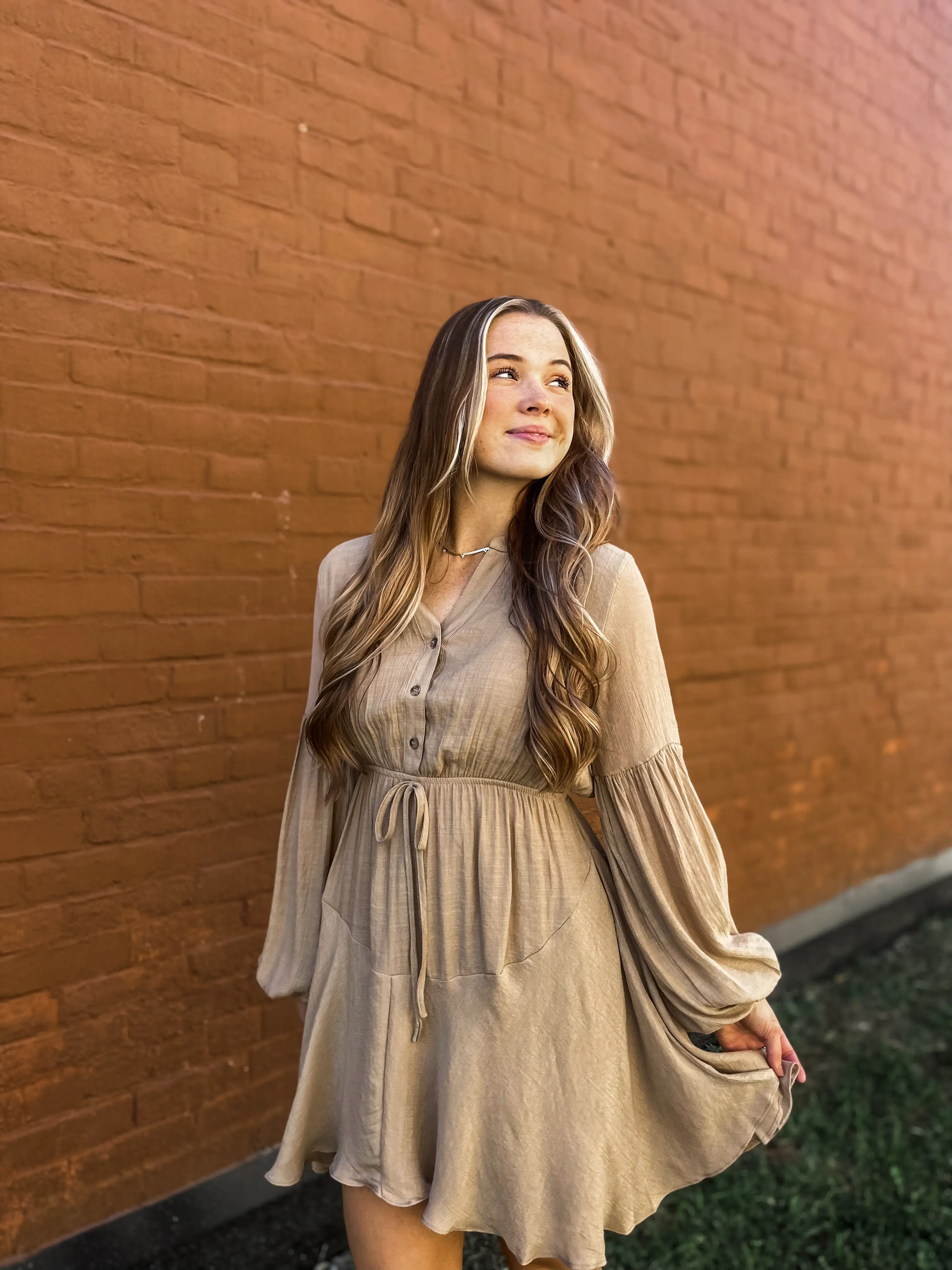 Keep It Neutral Mini Dress