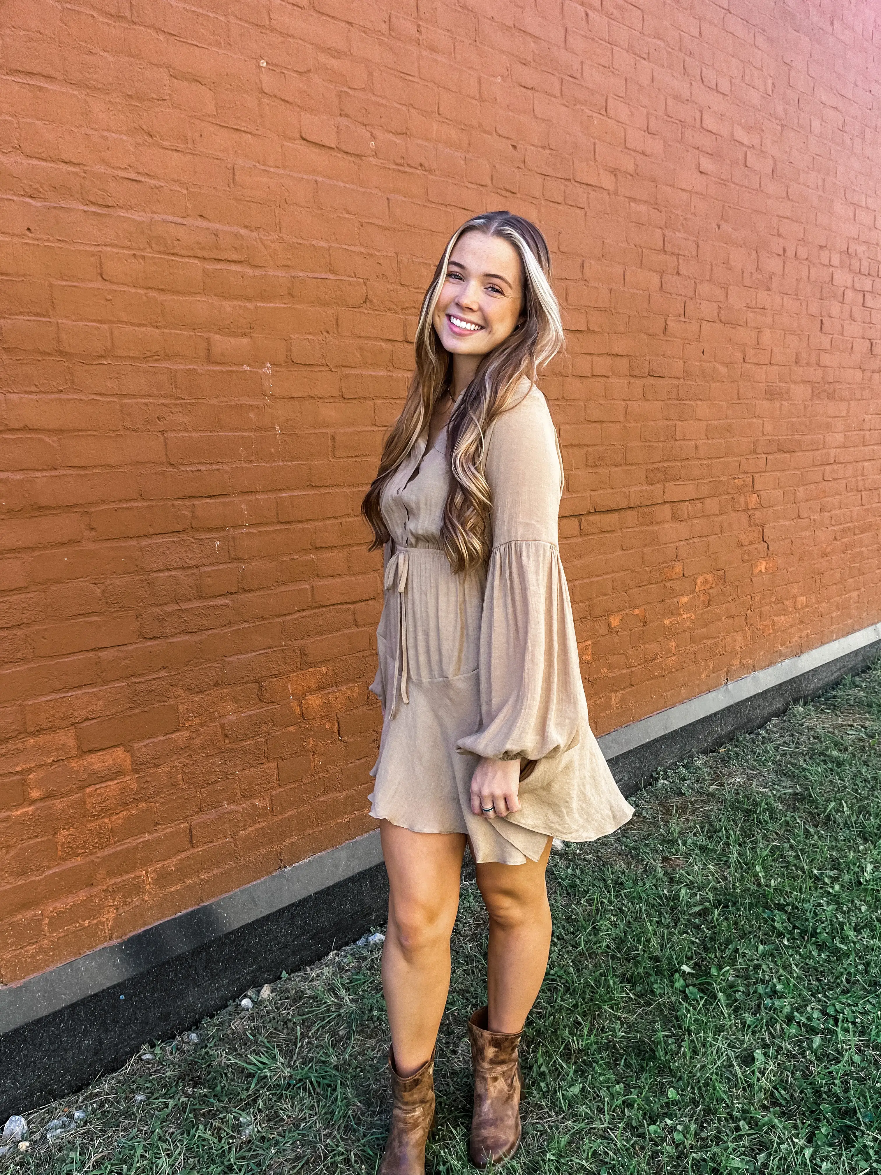 Keep It Neutral Mini Dress