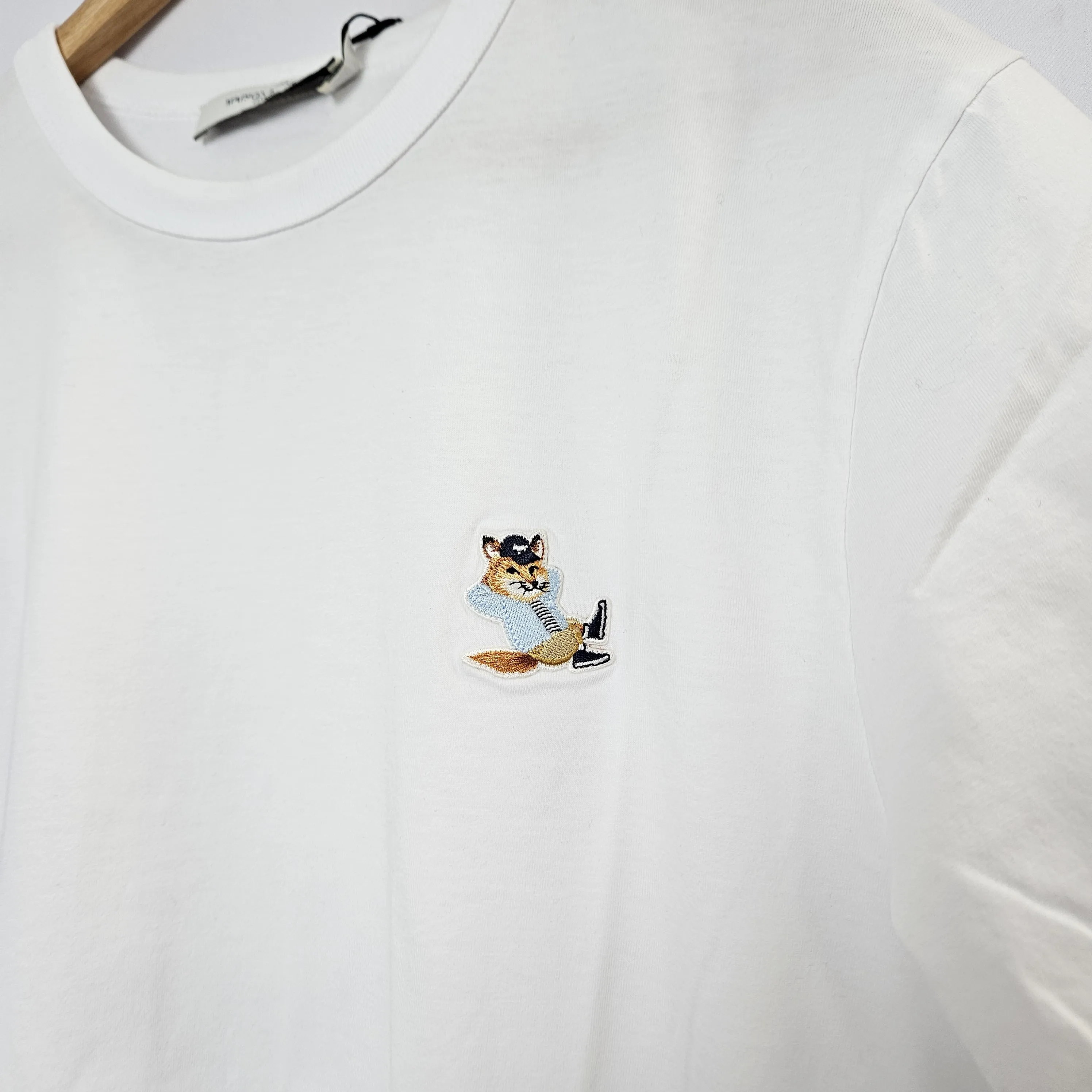 MAISON KITSUNE  |Unisex Street Style Logo Designers T-Shirts