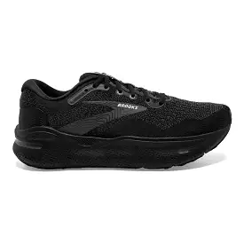 Men's Brooks Ghost Max, Black/Black/Ebony, 7 D Medium