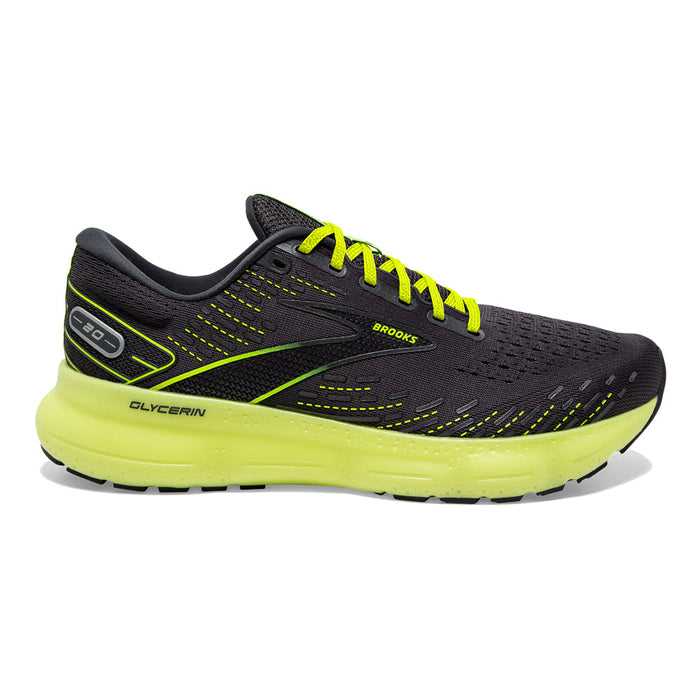 Men's Brooks Glycerin 20, Ebony/Nightlife, 15 D Medium