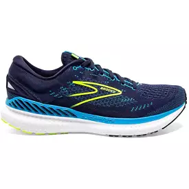 Men's Brooks Glycerin GTS 19, Navy/Blue/Nightlife, 15 D Medium