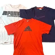 MIXED BRANDED COLLAR T-SHIRTS