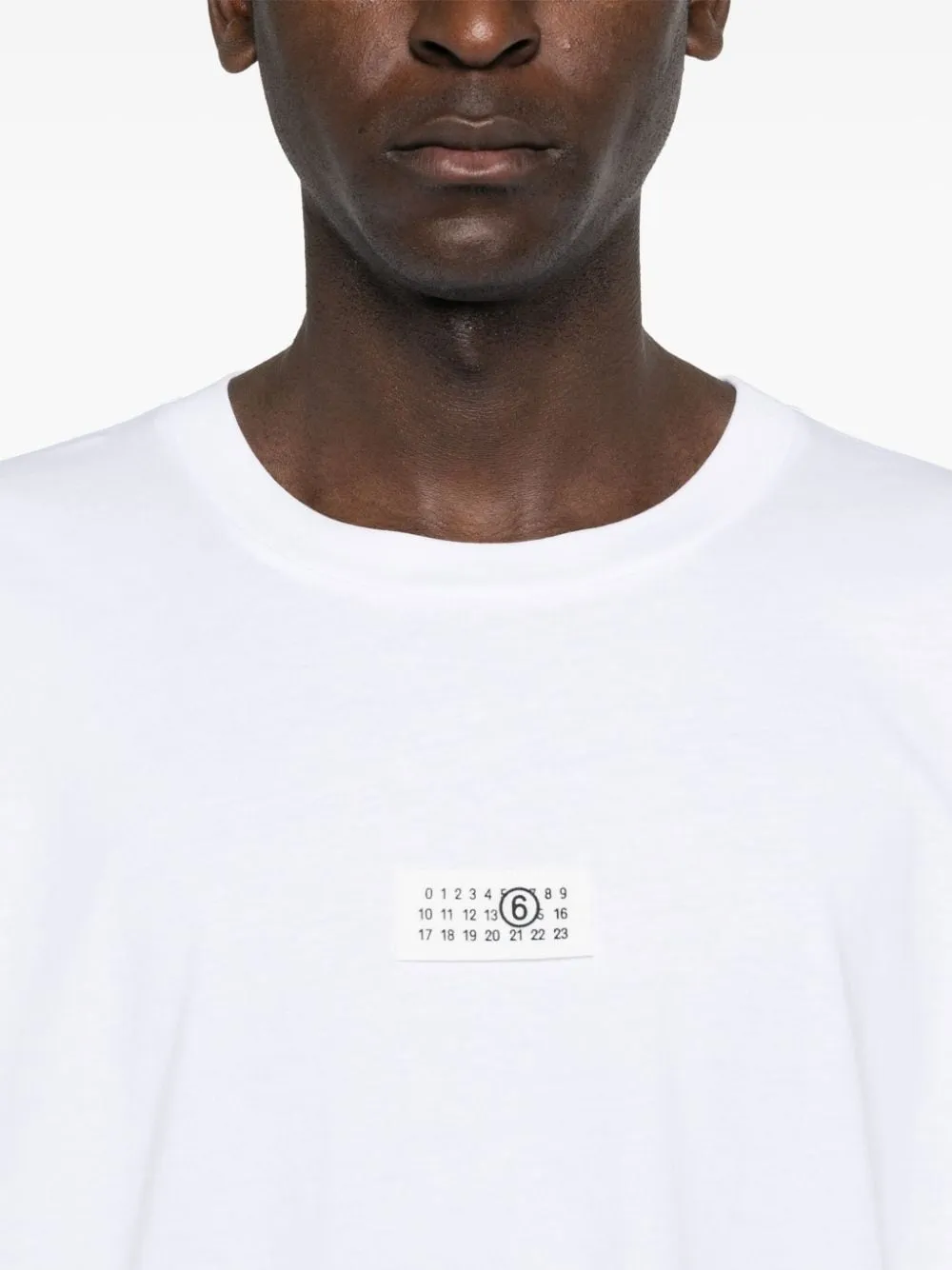 Mm6 Maison Margiela T Shirts And Polos White