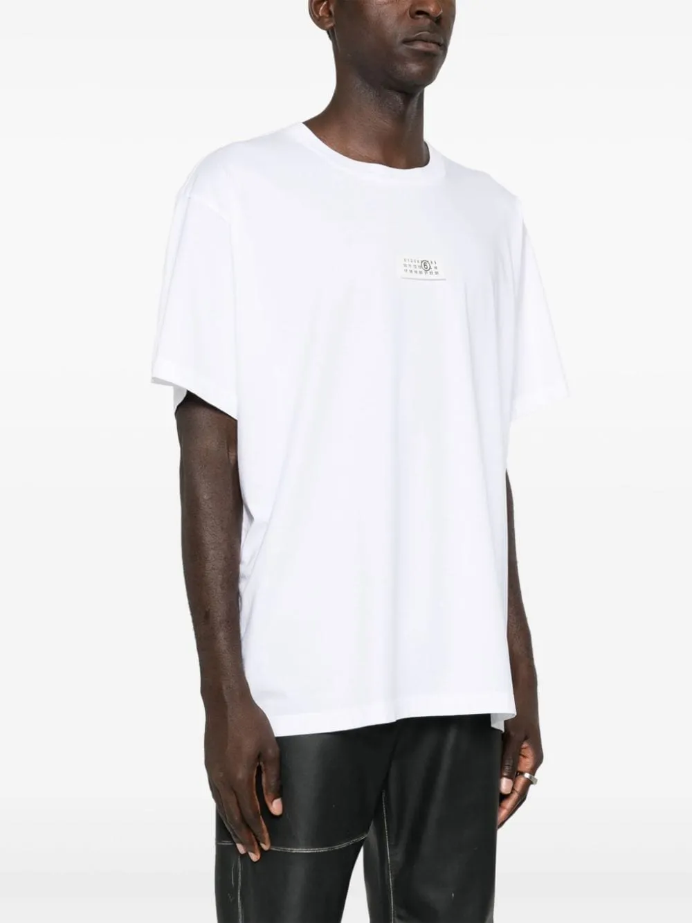 Mm6 Maison Margiela T Shirts And Polos White