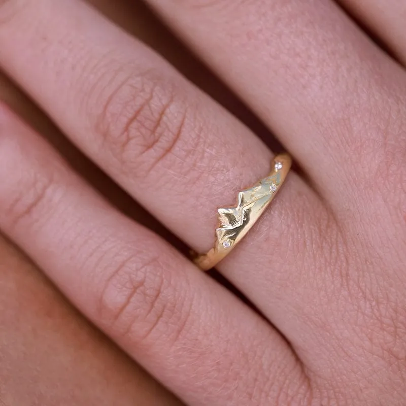 Mountain Peak Ring