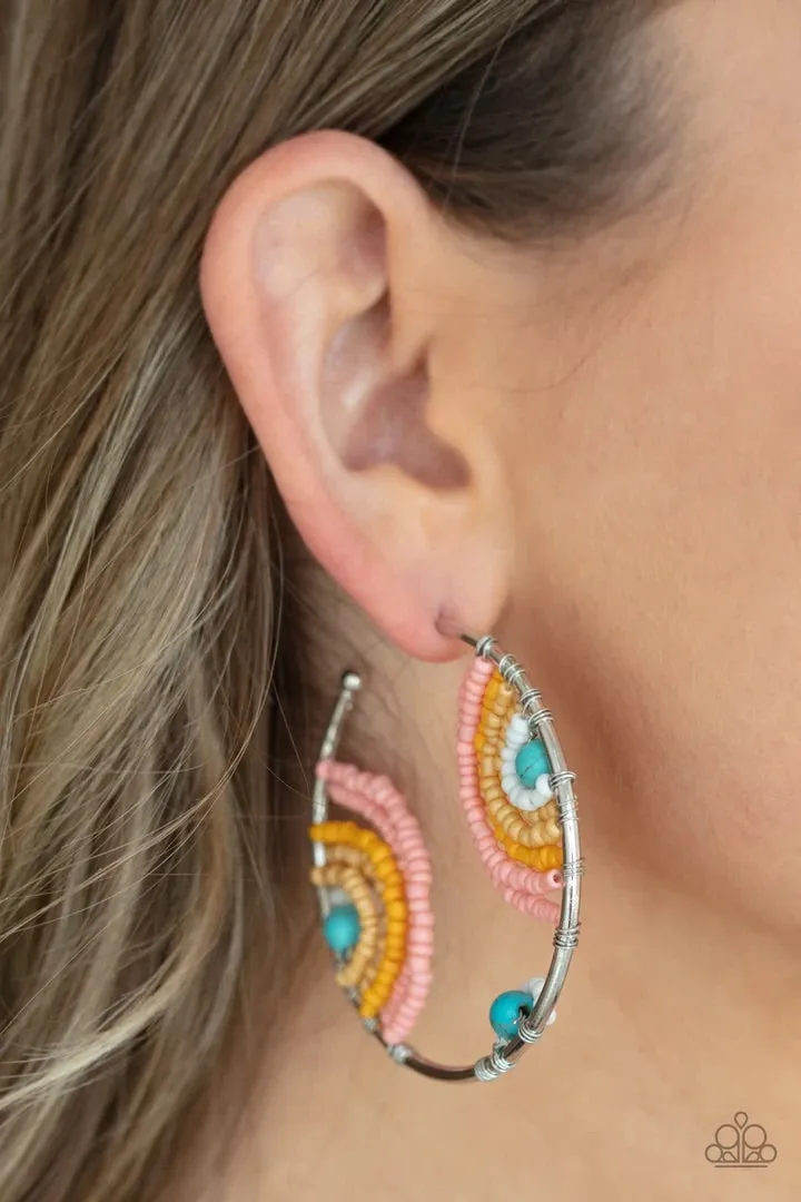 Paparazzi Rainbow Horizons Multi Earrings