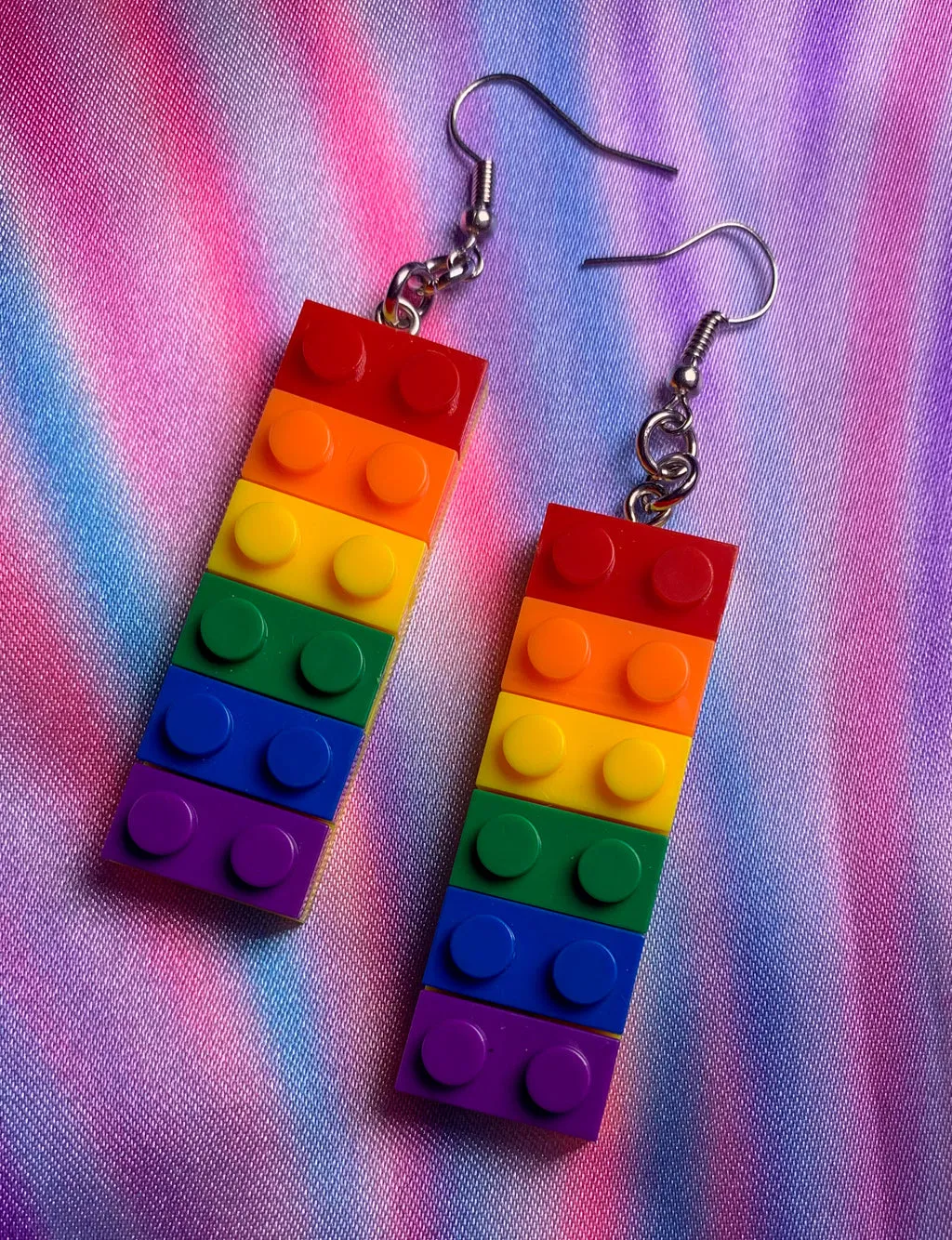 PRIDE BRICK EARRINGS