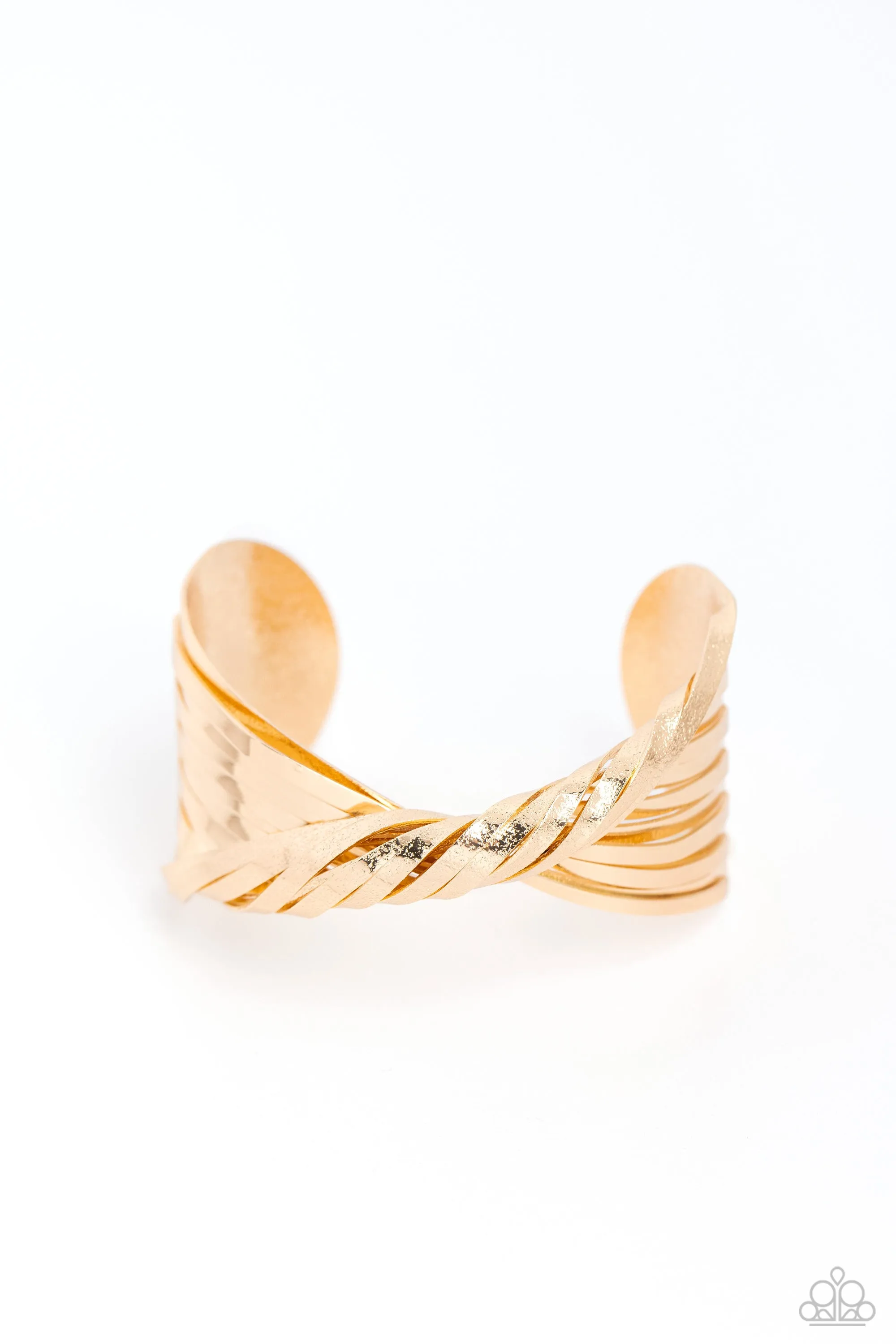 Radiant Ribbons Gold-Bracelet