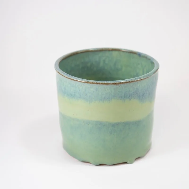 Small Utensil Holder in Mist Glaze