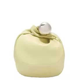 Sphere Pouch Leather, Tea Green