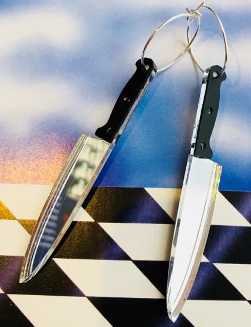 STABBY KNIFE EARRINGS