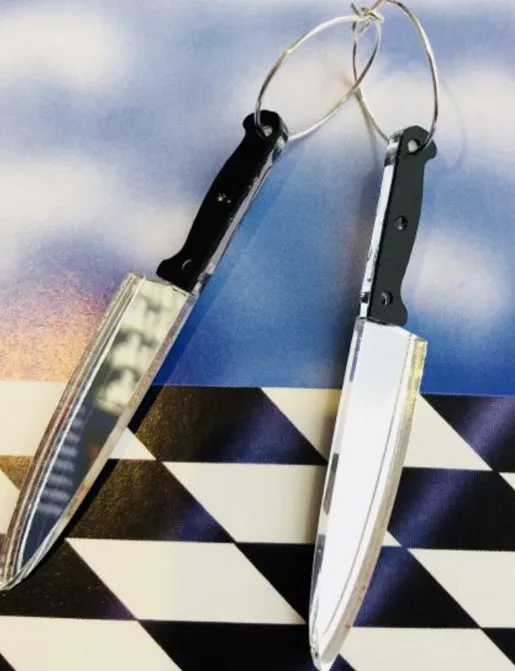 STABBY KNIFE EARRINGS