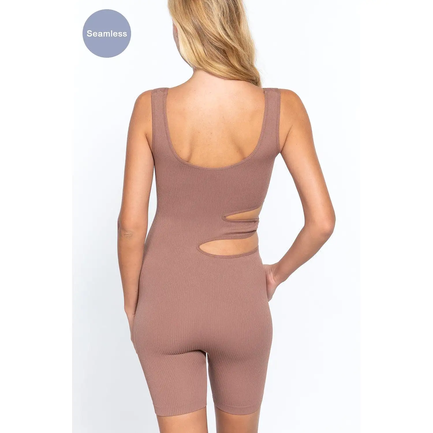 Suave Cut-out Seamless Romper