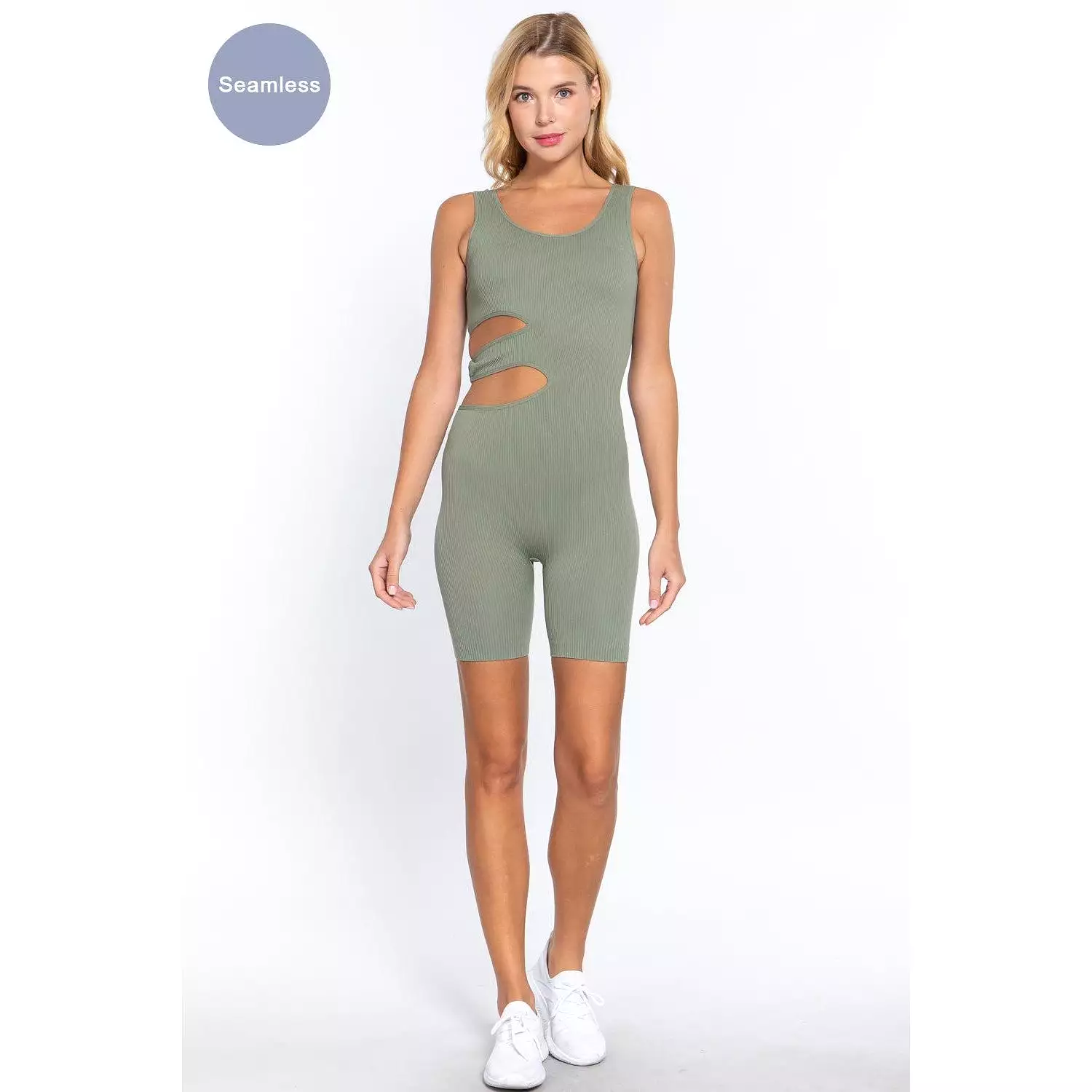 Suave Cut-out Seamless Romper