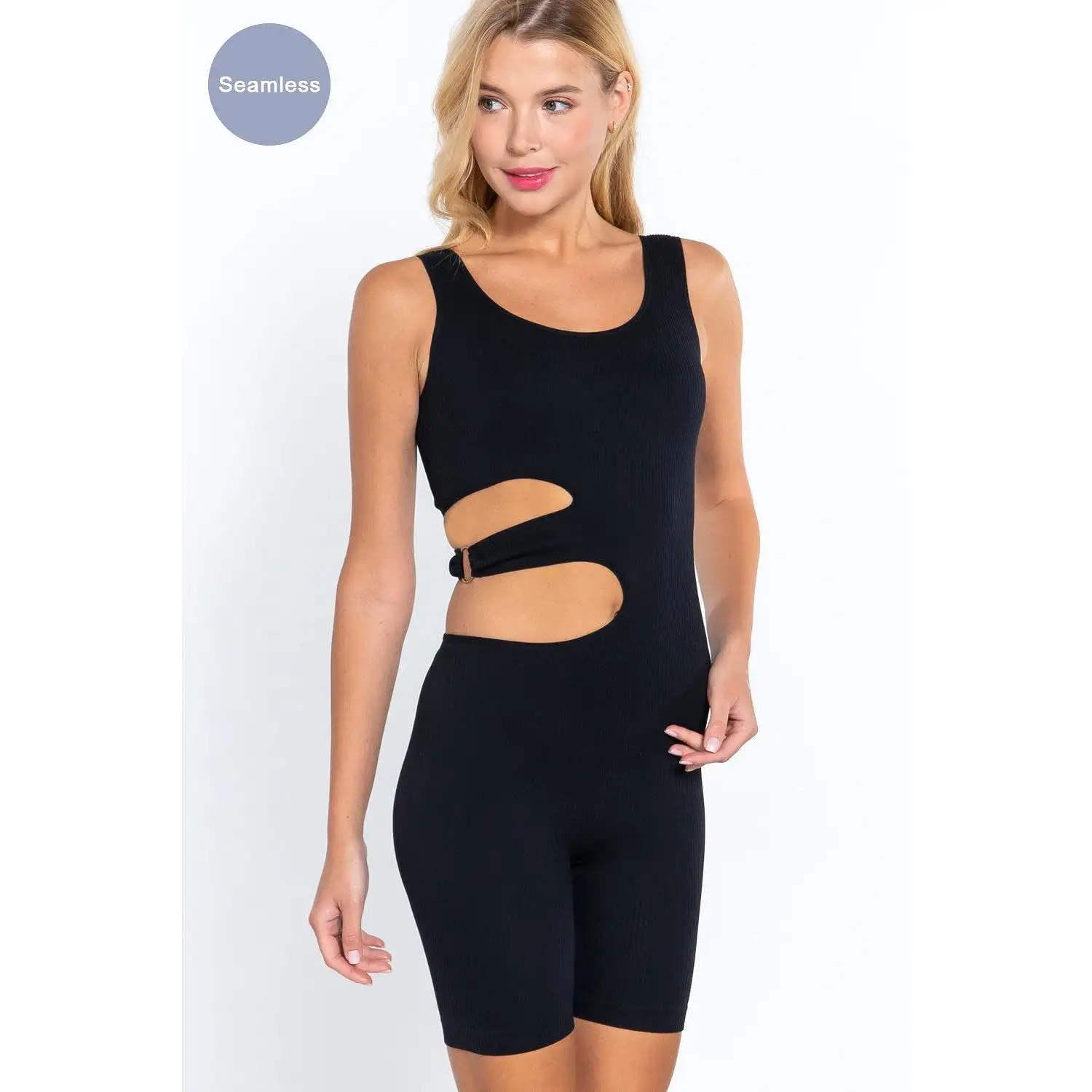 Suave Cut-out Seamless Romper