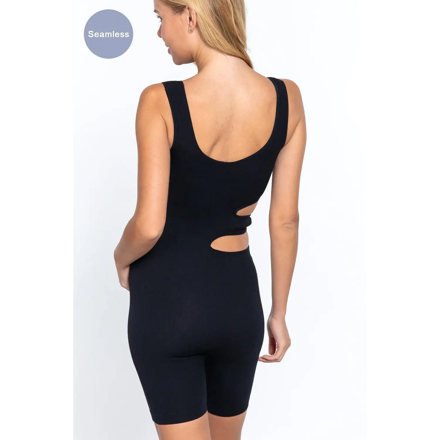 Suave Cut-out Seamless Romper