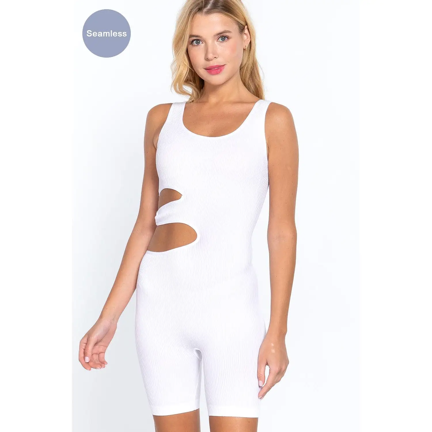 Suave Cut-out Seamless Romper