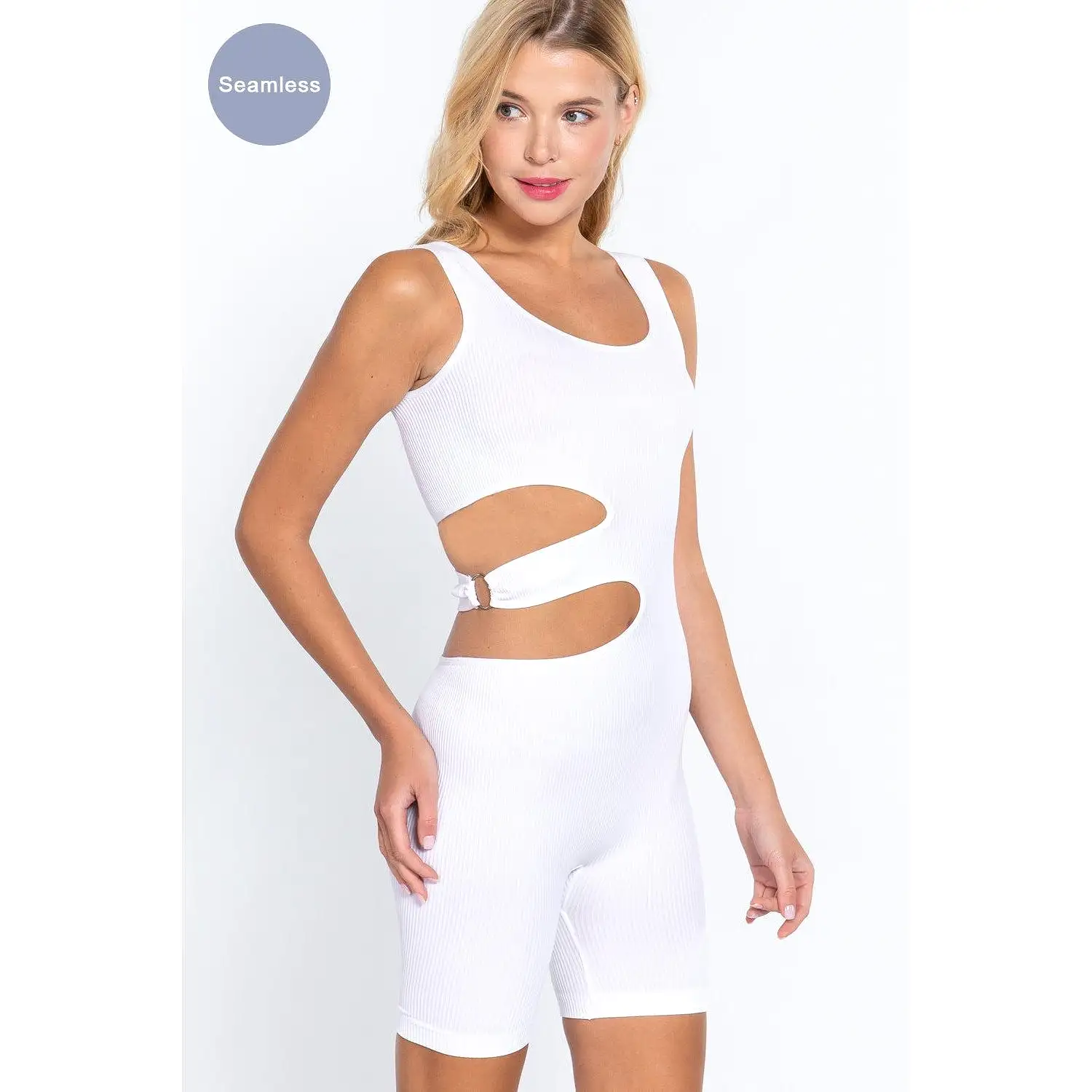 Suave Cut-out Seamless Romper