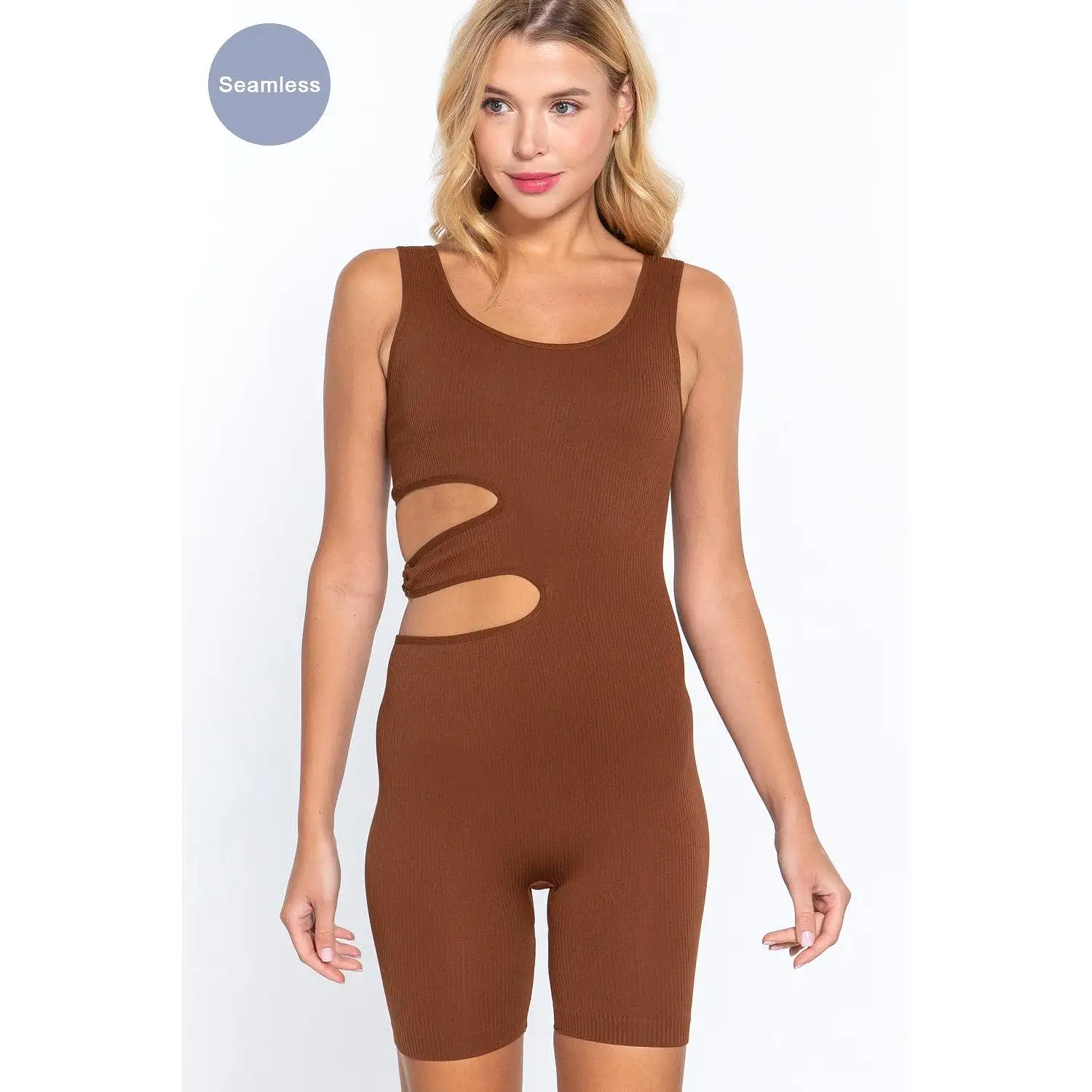 Suave Cut-out Seamless Romper