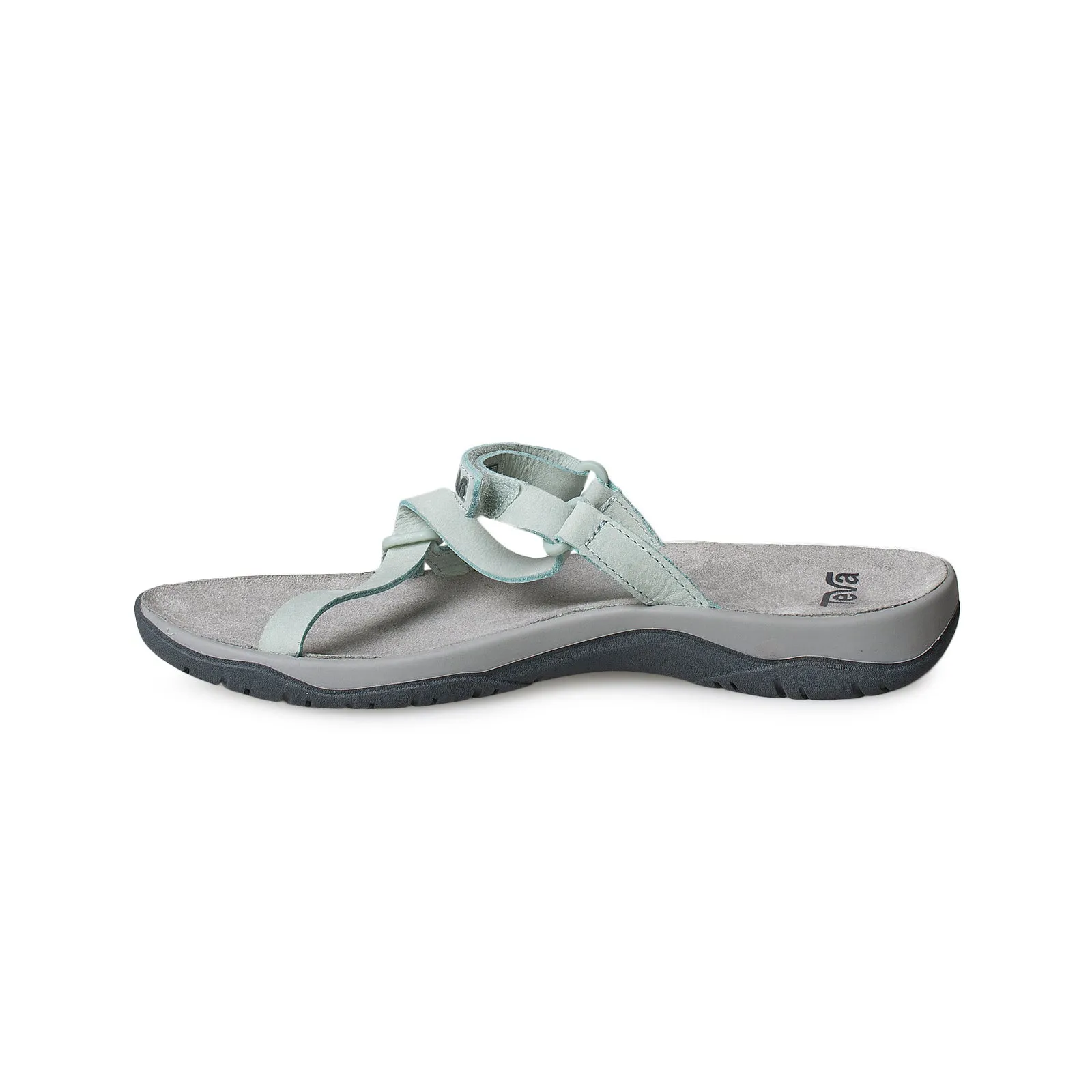 Teva Elzada Slide Gray Mist Sandals - Women's